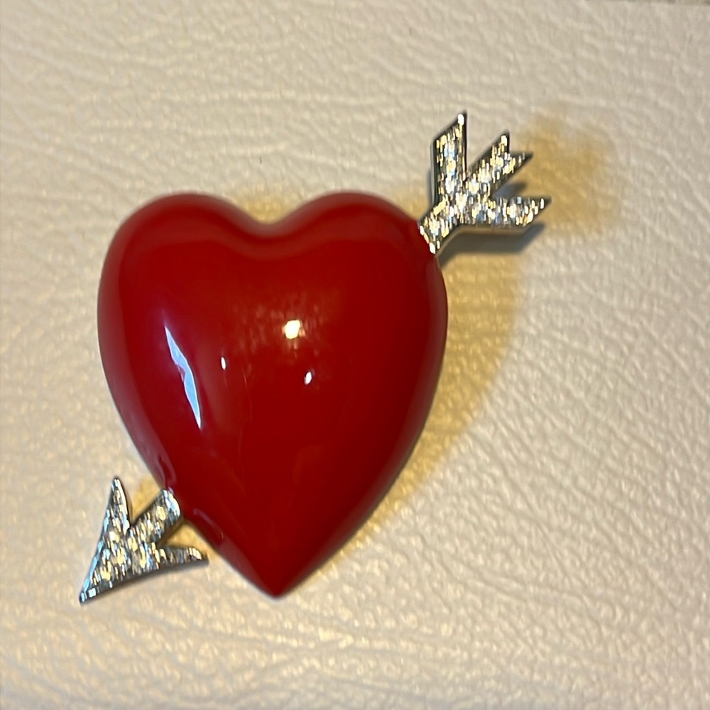 Vintage Brooch Bob Mackie Heart Brooch